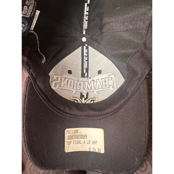 2013 NCAA Mens Champions Michigan Hat Black Top Of The World Final Four Atlanta - Picture 10 of 11